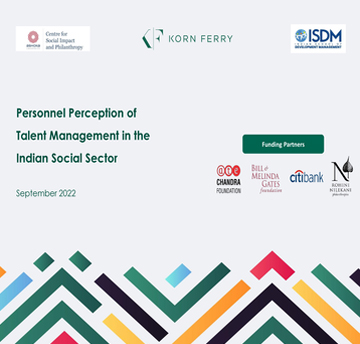 Personnel Perception of Talent Management in the Indian Social Sector Report