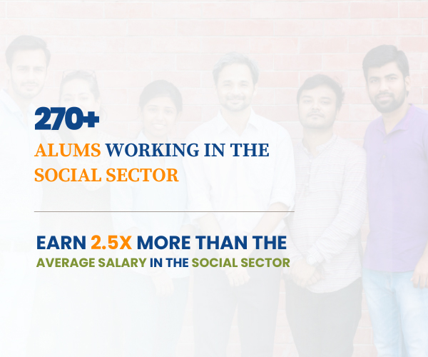 270+ ALUMS WORKING IN THE SOCIAL SECTOR