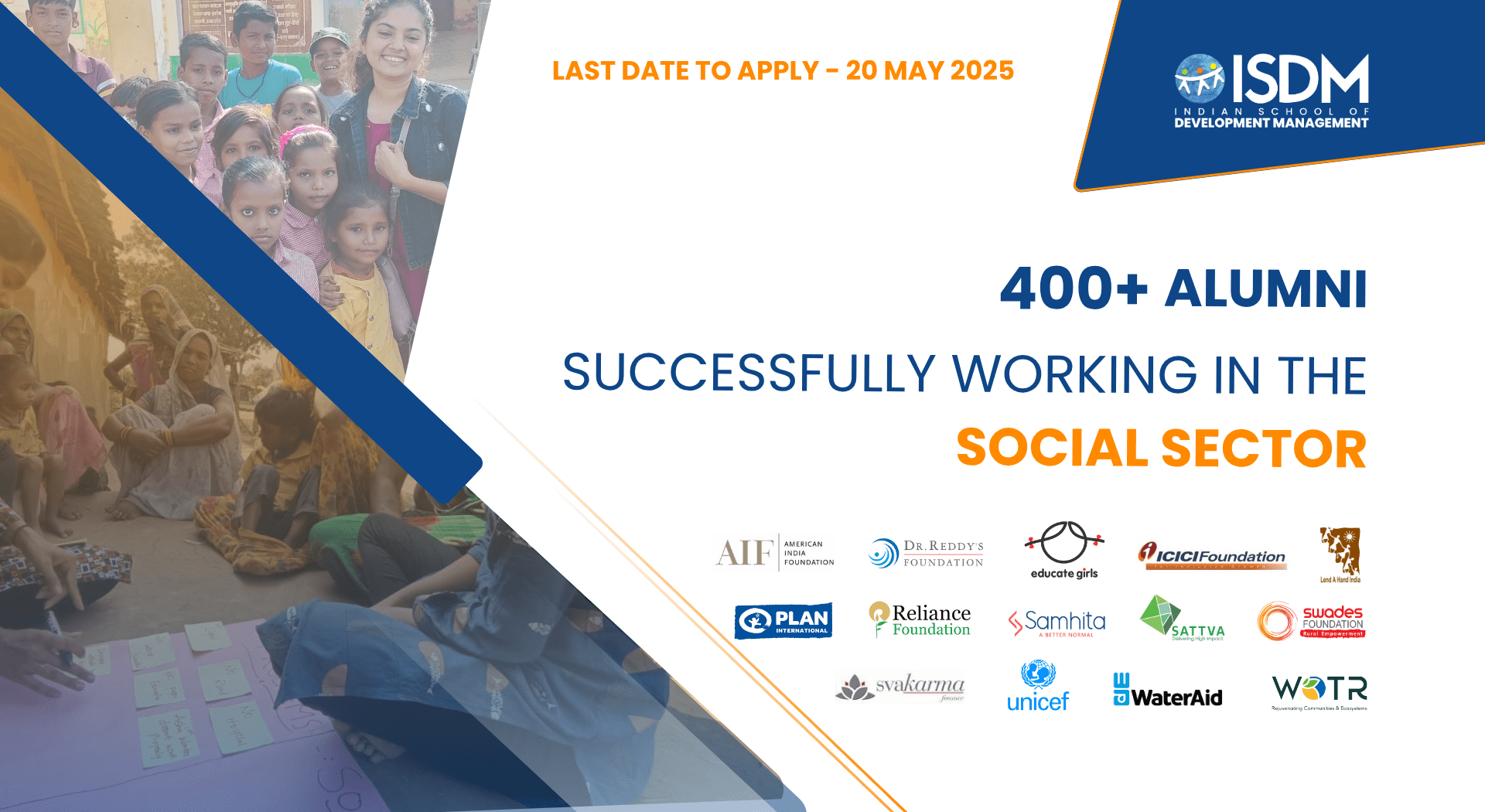 400+ Alums Working In The Social Sector