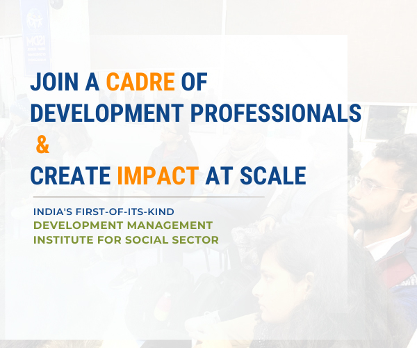 JOIN A CADRE OF DEVELOPMENT PROFESSIONAL & CREATE IMPACT AT SCALE