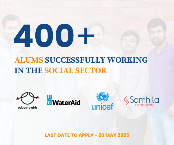 400+ Alums Working In The Social Sector
