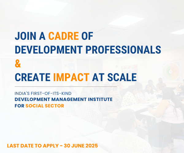 Start your Career in Social Sector