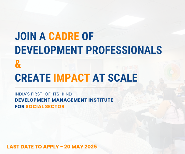 Start your Career in Social Sector