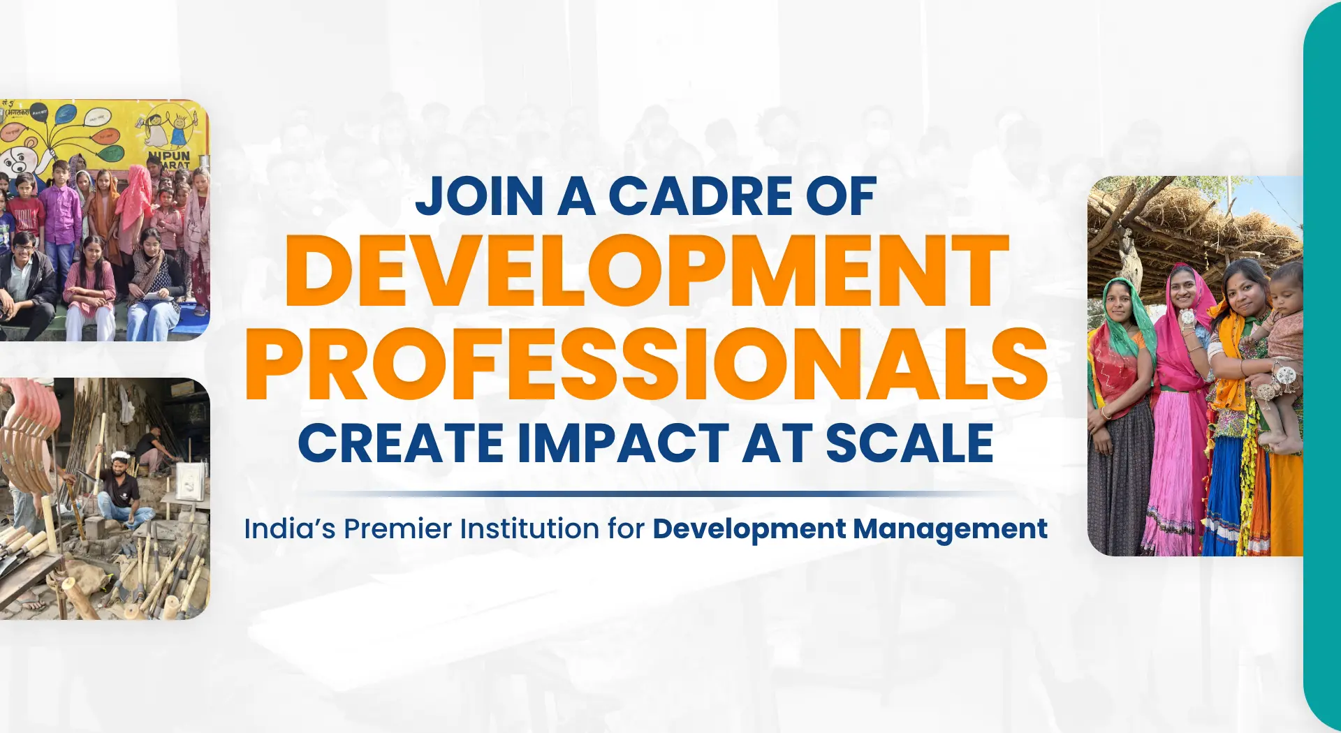 Join a Cadre of Development Professional & Create Impact at Scale