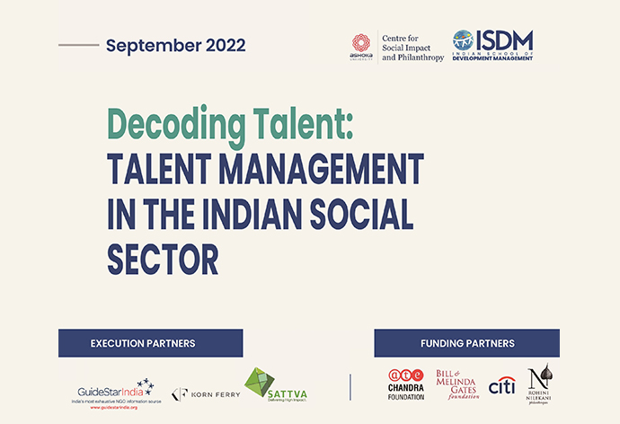 Talent Management Study in the Indian Social Sector