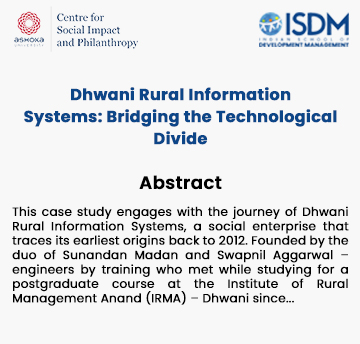 Dhwani Rural Information Systems: Bridging the Technological Divide Image