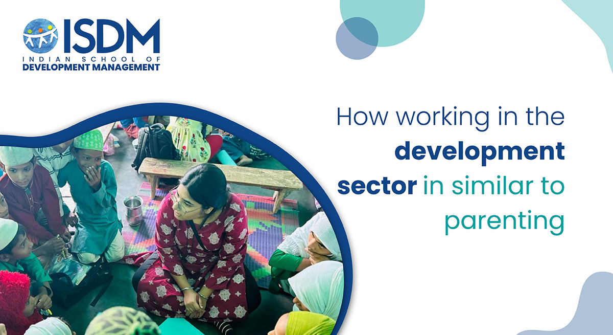 How working in the development sector is similar to parenting