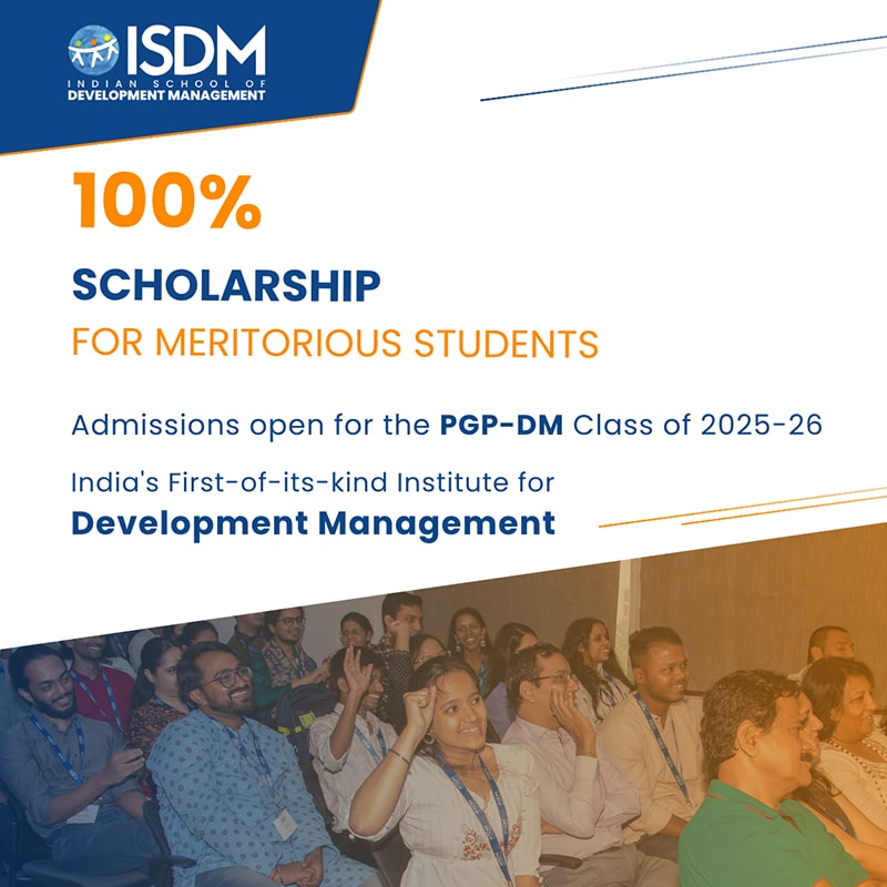 100% Scholarship for Meritorious student