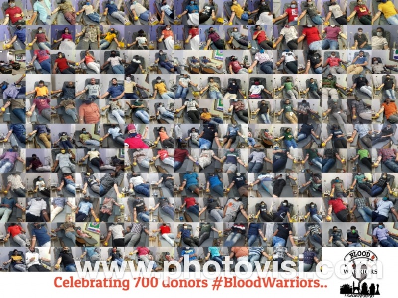 Celebrating 700 donors